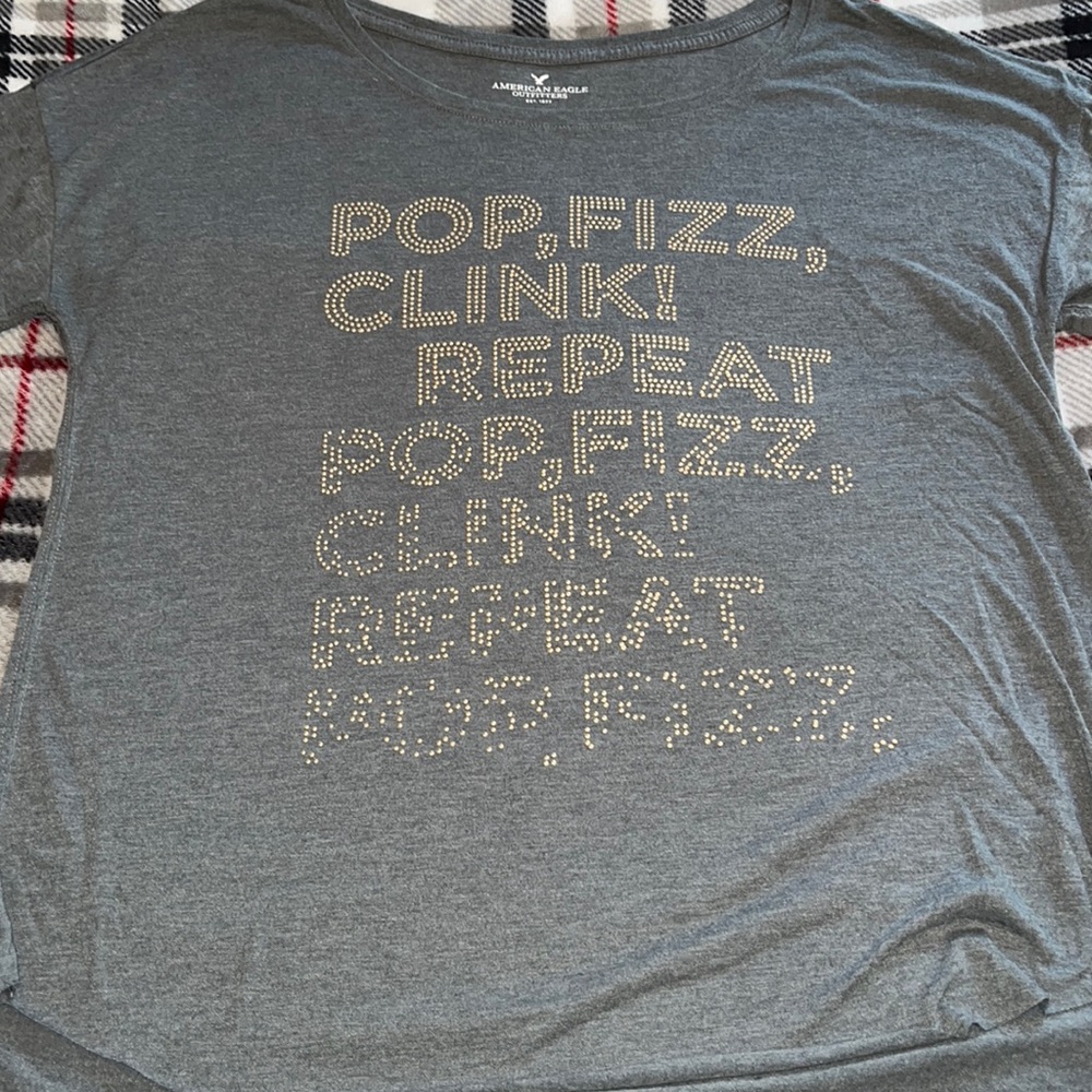 AEO designed shirt.